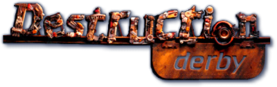 Destruction Derby title screen for Sega Saturn